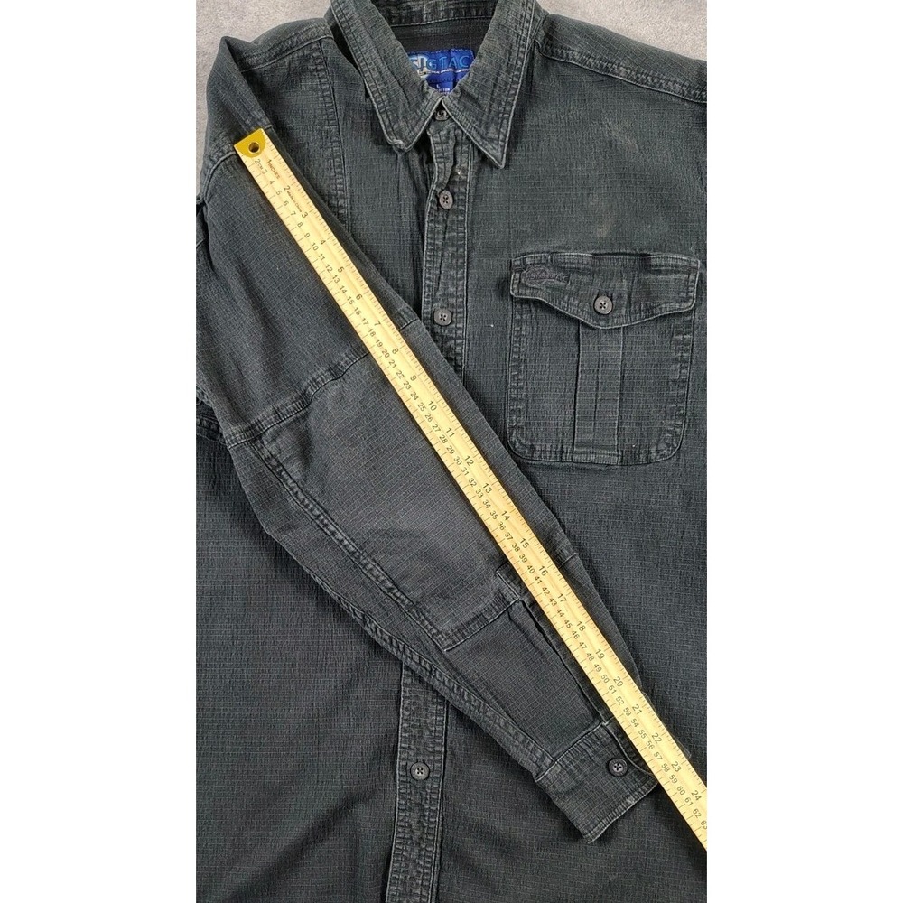 SIGARMS SIGTAC Ripstop Cotton Sport Shirt Shooting Pad Hunt Mens Sz LG Black - Picture 8 of 10